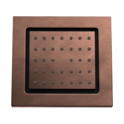 Picture of Body Shower 130x120mm Rectangular Shape - Antique Copper