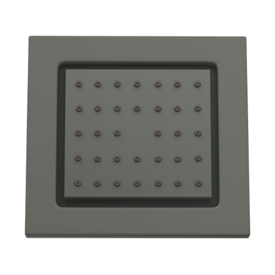 Picture of Body Shower 130x120mm Rectangular Shape - Graphite