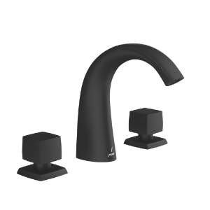 Picture of 3-Hole Basin Mixer - Black Matt