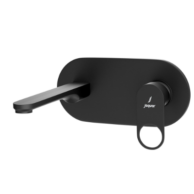 Picture of Exposed Part Kit of Single Lever Basin Mixer Wall Mounted - Black Matt