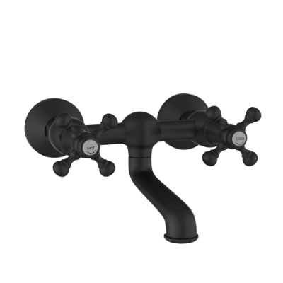Picture of Wall Mixer Non-Telephonic Shower Arrangement - Black Matt