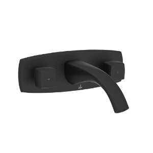 Picture of Two Concealed Stop Cocks - Black Matt