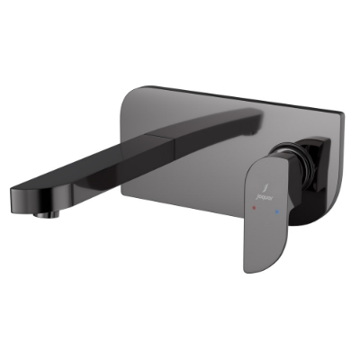 Picture of Exposed Part Kit of Single Lever Basin Mixer Wall Mounted - Black Chrome