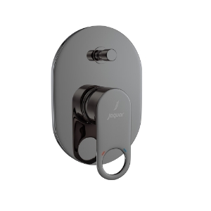 Picture of Single Lever Exposed Parts Kit of Hi-flow Diverter - Black Chrome