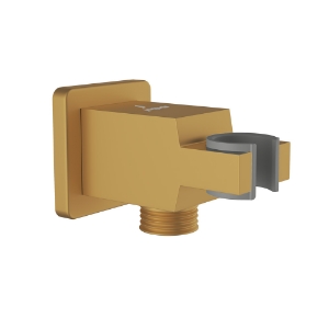 Picture of Wall Outlet with Shower Hook - Gold Matt PVD