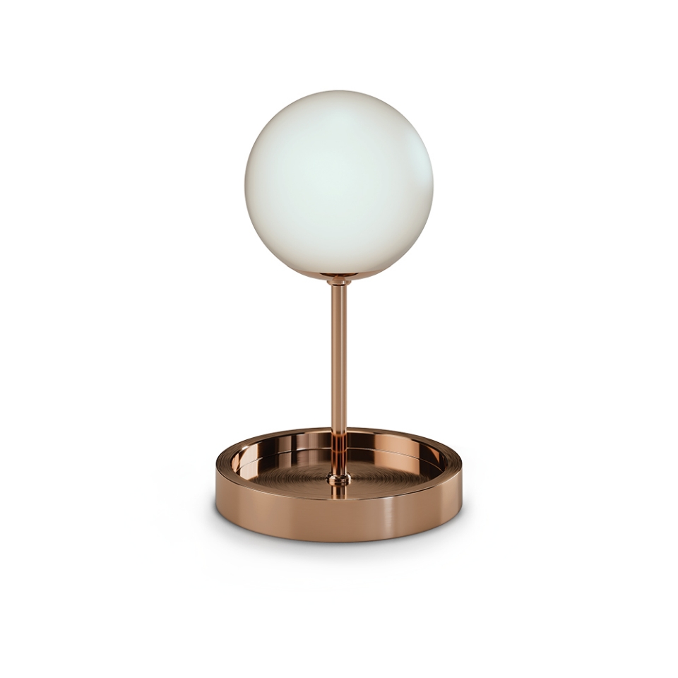 Picture of Light Table Lamp in Auric Gold Finish