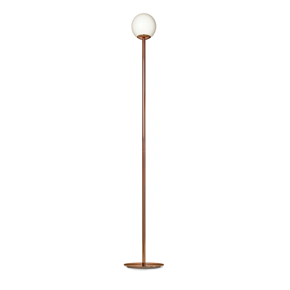 Picture of Light Floor Lamp in Auric Gold Finish