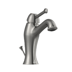 Picture of Single Lever Basin Mixer with Popup Waste - Stainless Steel