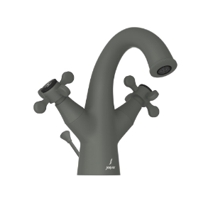 Picture of Central Hole Basin Mixer with Popup Waste System - Graphite