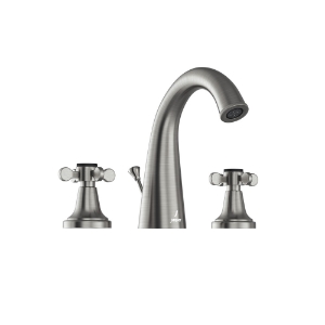 Picture of 3-Hole Basin Mixer with Popup Waste System - Stainless Steel