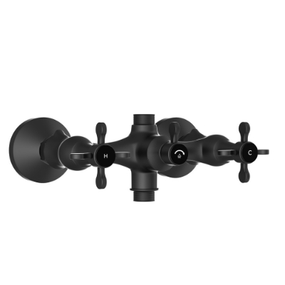 Picture of Exposed Wall Mixer - Black Matt