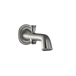 Picture of Bath Tub Spout with Button attachment - Stainless Steel