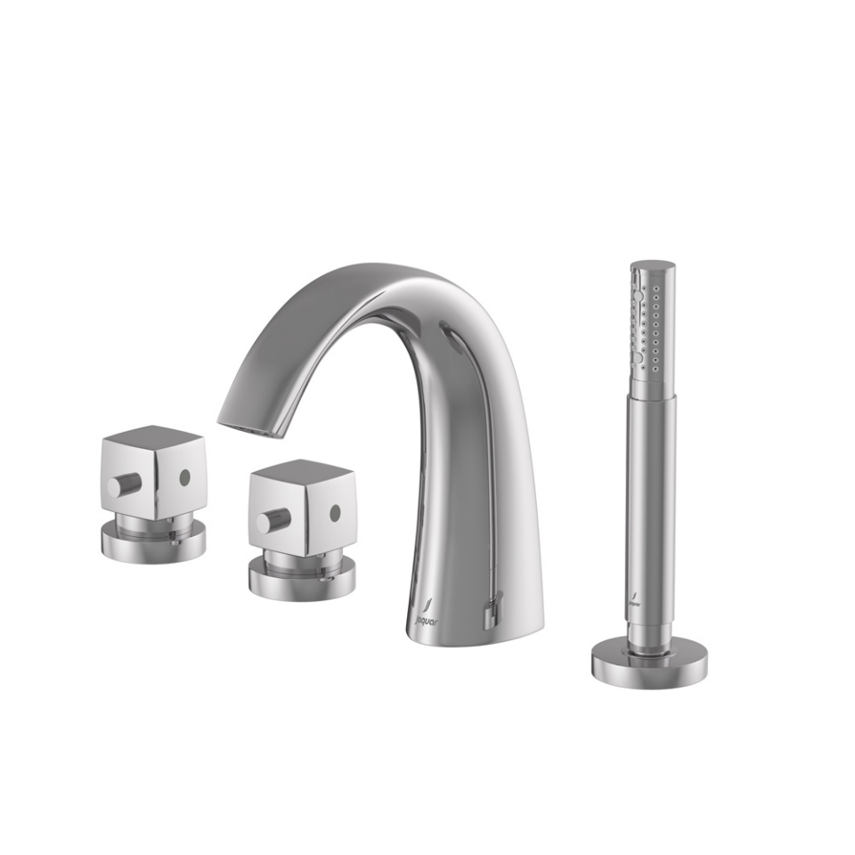 Picture of 4 Hole Thermostatic Bath and Shower Mixer