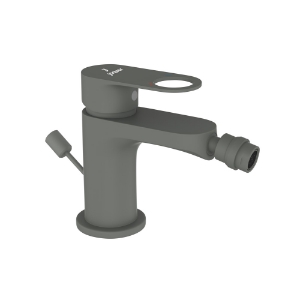 Picture of Single Lever 1-Hole Bidet Mixer with Popup Waste System -Graphite