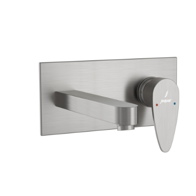 Picture of Exposed Part Kit of Single Lever Basin Mixer Wall Mounted - Stainless Steel