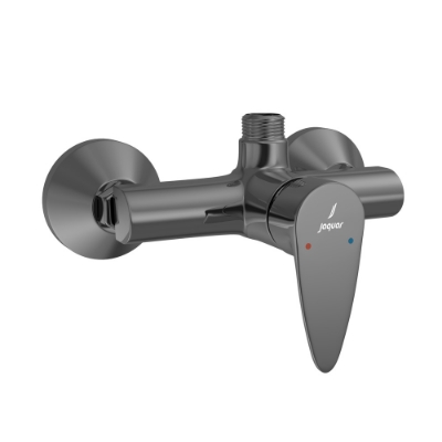 Picture of Single Lever Exposed Shower Mixer - Black Chrome