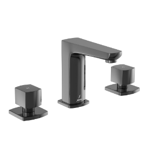 Picture of 3-Hole Basin Mixer - Black Chrome