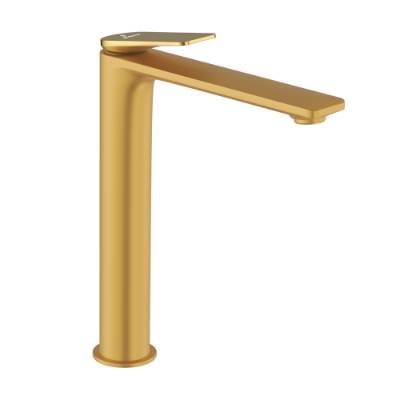 Picture of Single Lever Tall Boy - Lever: Gold Bright PVD | Body: Gold Matt PVD