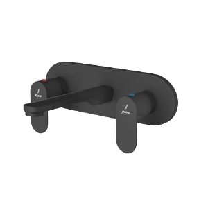 Picture of Two Concealed Stop Cocks - Black Matt