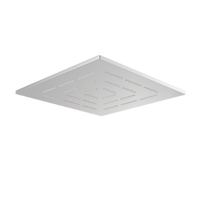 Picture of Square Shape Single Flow Maze Overhead Shower - Chrome
