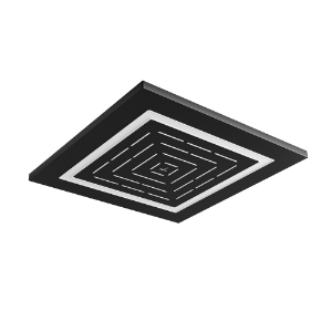 Picture of Maze Prime Square Shape - Black Matt