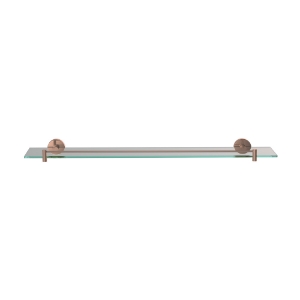 Picture of Glass Shelf 600mm Long - Blush Gold PVD