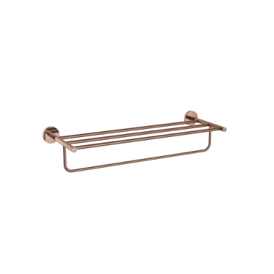 Picture of Towel Rack 600mm Long - Blush Gold PVD