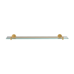 Picture of Glass Shelf 600mm Long - Gold Matt PVD