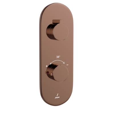 Picture of Aquamax Thermostatic Shower Mixer- Blush Gold PVD