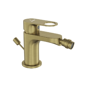 Picture of Single Lever 1-Hole Bidet Mixer with Popup Waste System - Antique Bronze