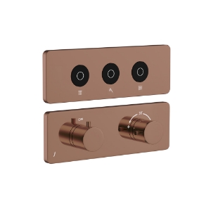 Picture of Exposed Part Kit of Cloud Touch Shower System - Blush Gold PVD