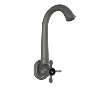 Picture of Sink Cock with Regular Swinging Spout - Graphite