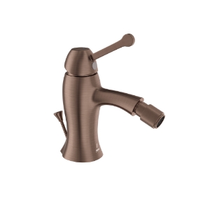 Picture of Single Lever 1-Hole Bidet Mixer with Popup Waste System - Antique Copper