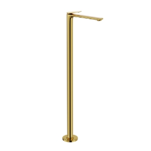 Picture of Floor Mounted Single Lever Basin Mixer - Gold Bright PVD