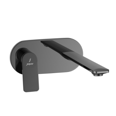 Picture of Exposed Part Kit of Left Hand Side Operated Single Lever Basin Mixer - Black Chrome