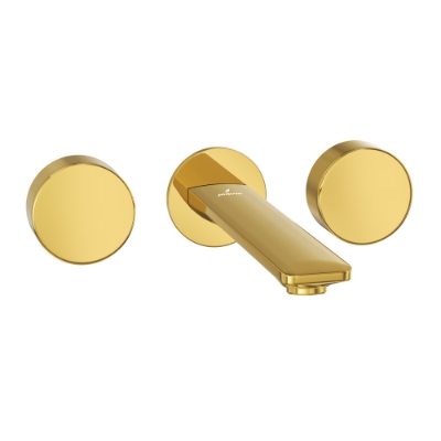 Picture of Exposed Part Kit of Two Concealed Stop Cocks - Gold Bright PVD