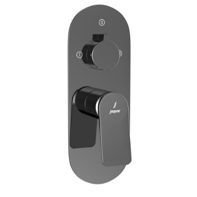 Picture of Aquamax Exposed Part Kit of Single Lever Shower Mixer with 3-way diverter - Black Chrome