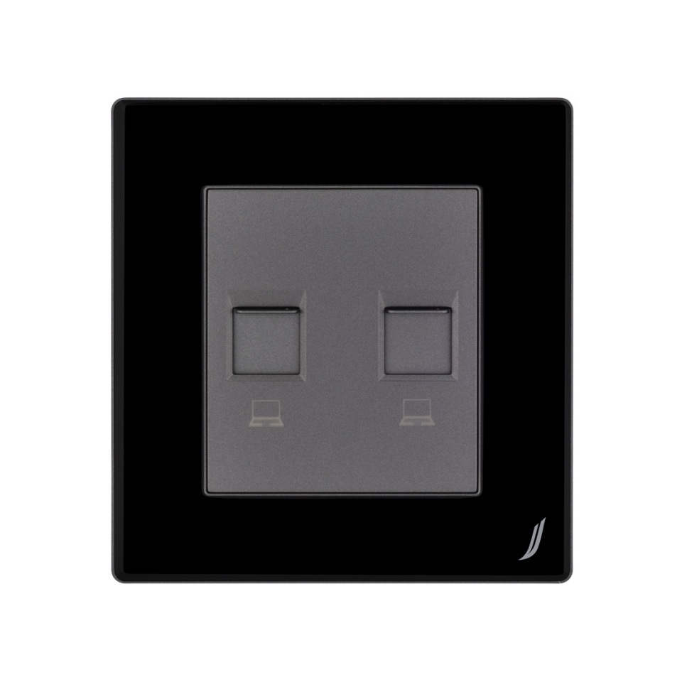 Picture of Double Computer Socket