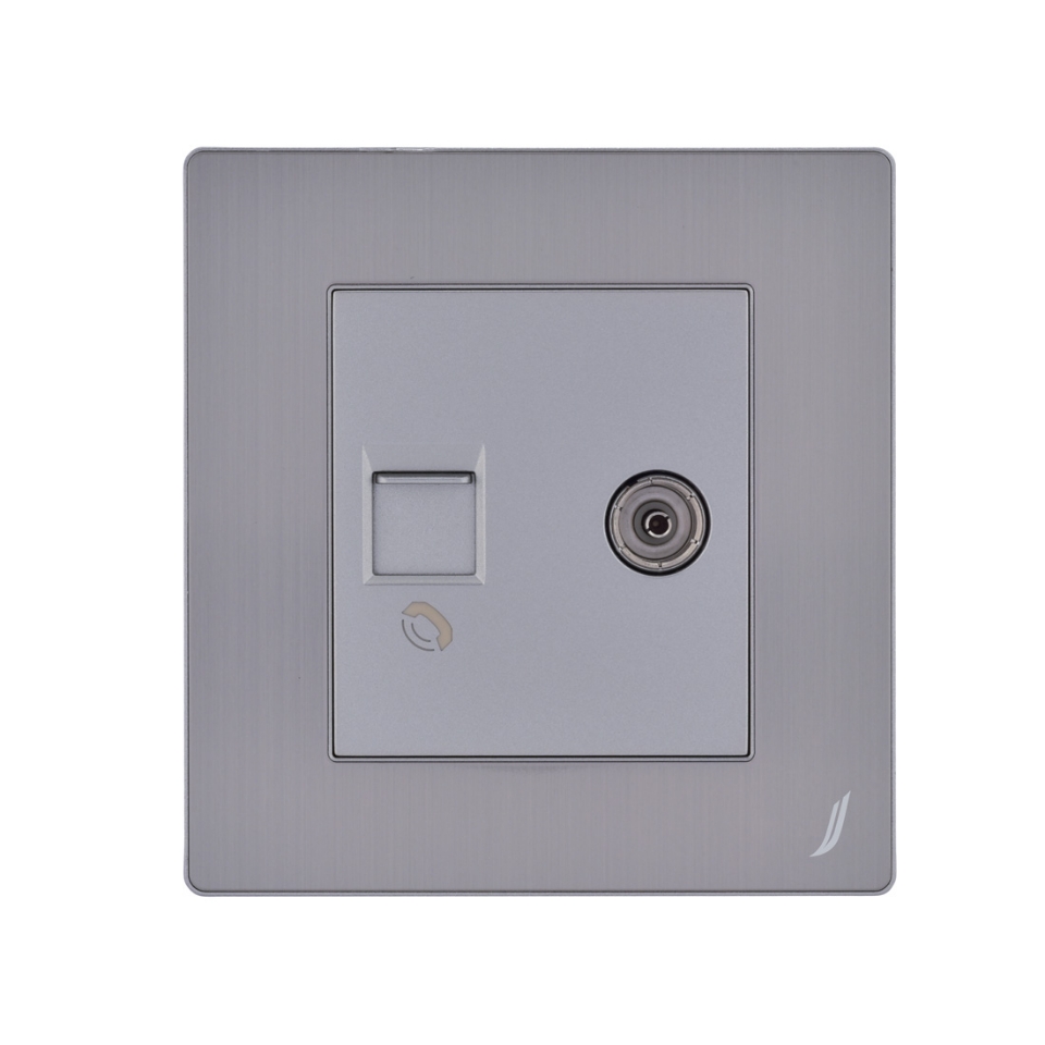 Picture of Television & Telephone Socket