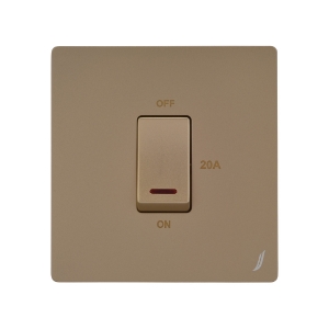Picture of 20A Dp Switch - Gold