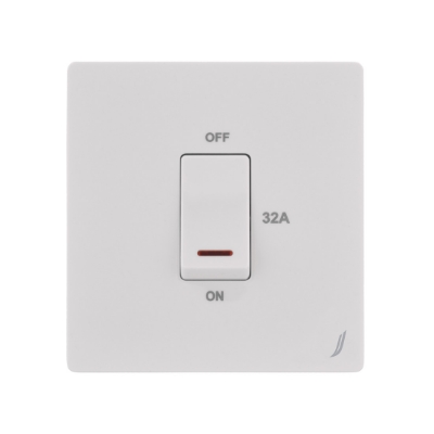 Picture of 32A Dp Switch - White