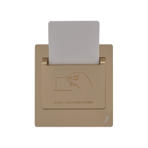 Picture of Energy Saving Card Switch - Gold