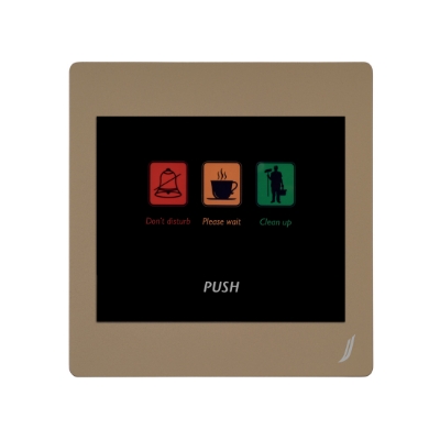 Picture of Do Not Disturb, Make Up Room & Wait A Moment Indicator Bell Switch - Gold