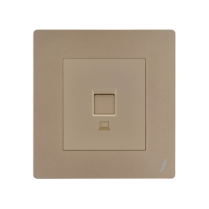 Picture of One Way Computer Socket - Gold