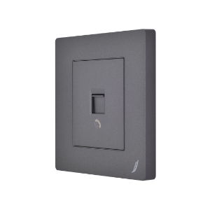 Picture of One Way Telephone Socket - Grey