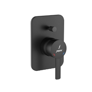 Picture of Single Lever Exposed Parts Kit of Hi-flow Diverter - Black Matt