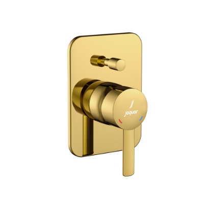 Picture of Single Lever Exposed Parts Kit of Hi-flow Diverter - Gold Bright PVD