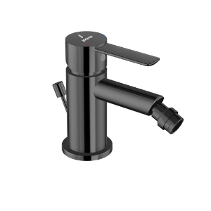 Picture of Single Lever 1-Hole Bidet Mixer with Popup Waste System - Black Chrome