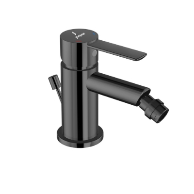 Picture of Single Lever 1-Hole Bidet Mixer with Popup Waste System - Black Chrome