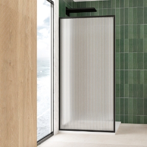 Picture of Alpha Walk in Panel - Black Matt